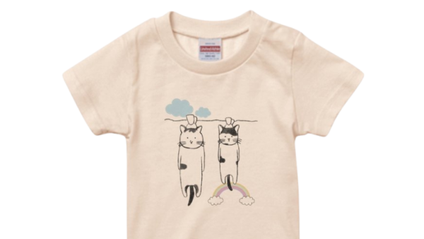 ぽんぽん猫”キッズ”Tシャツ