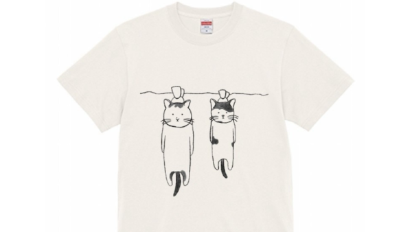 ぽんぽん猫Tシャツ